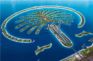 Đảo cọ nhân tạo Palm Jumeirah, Dubai và sự hình thành vô cùng táo bạo