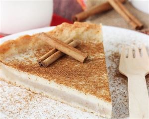 Bánh tráng miệng Melktert của Nam Phi