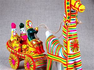 Những đồ chơi dân gian Nga từ đất sét