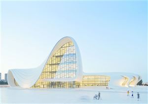 Ấn tượng thiết kế “phi truyền thống” của trung tâm văn hóa Heydar Aliyev, Azerbaijan